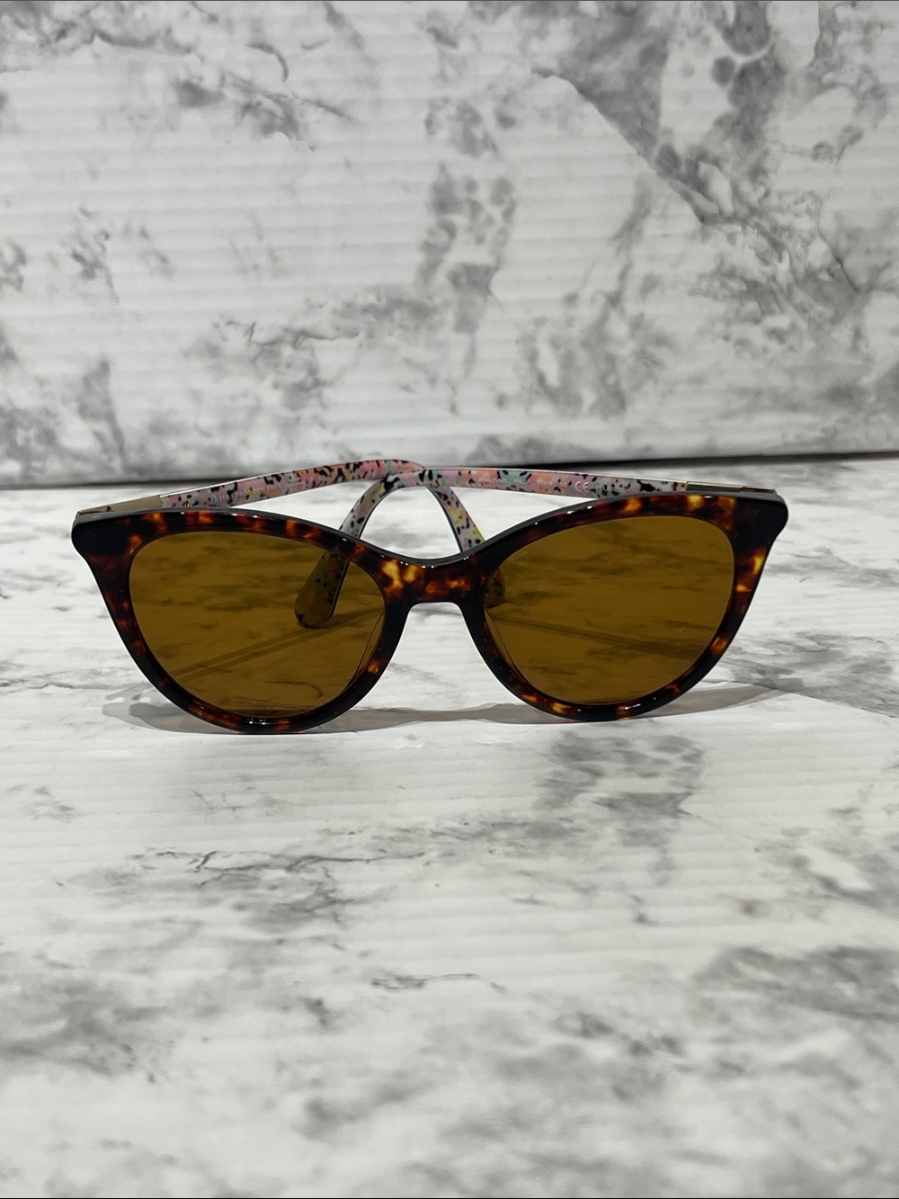 Kate Spade “Hello Sunshine” Tortoiseshell Sunglasses